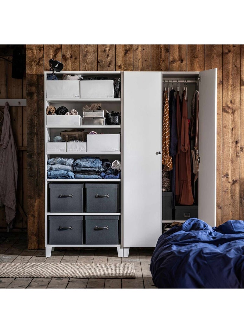 Pan Home Ease 2-compartment Foldable Storage Box 34x51x10cm - White - Image 5