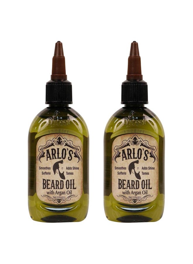 Arlo's Beard Oil - Argan Oil 2.5 ounce (2 Pack) - Image 1
