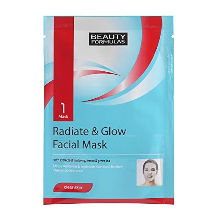 Beauty Formulas Clear Skin Radiate & Glow Facial Mask