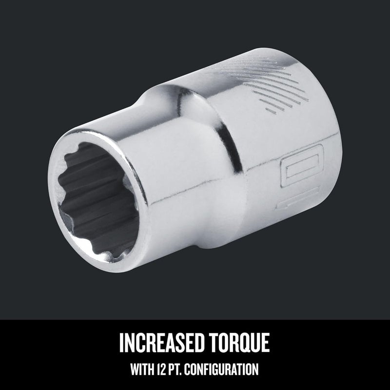 CRAFTSMAN CRAFTSMAN 38 Drive Metric 12 Point Standard Socket CMMT44302  - Image 3