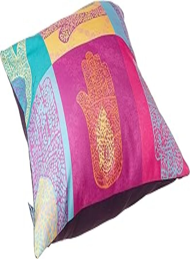 Joud Kaf Polyester Cushion - Multi Color
