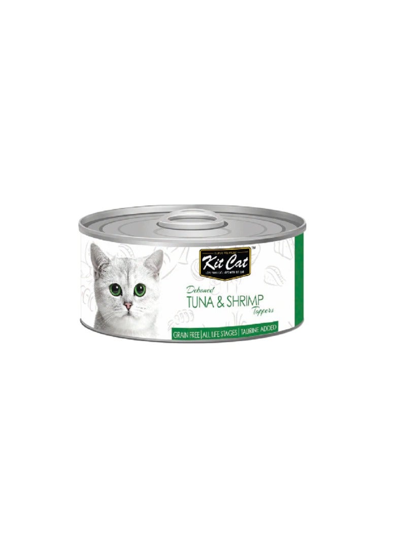 Kit Cat Grain Free Tuna & Shrimp Topper Wet Cat Food - Image 3