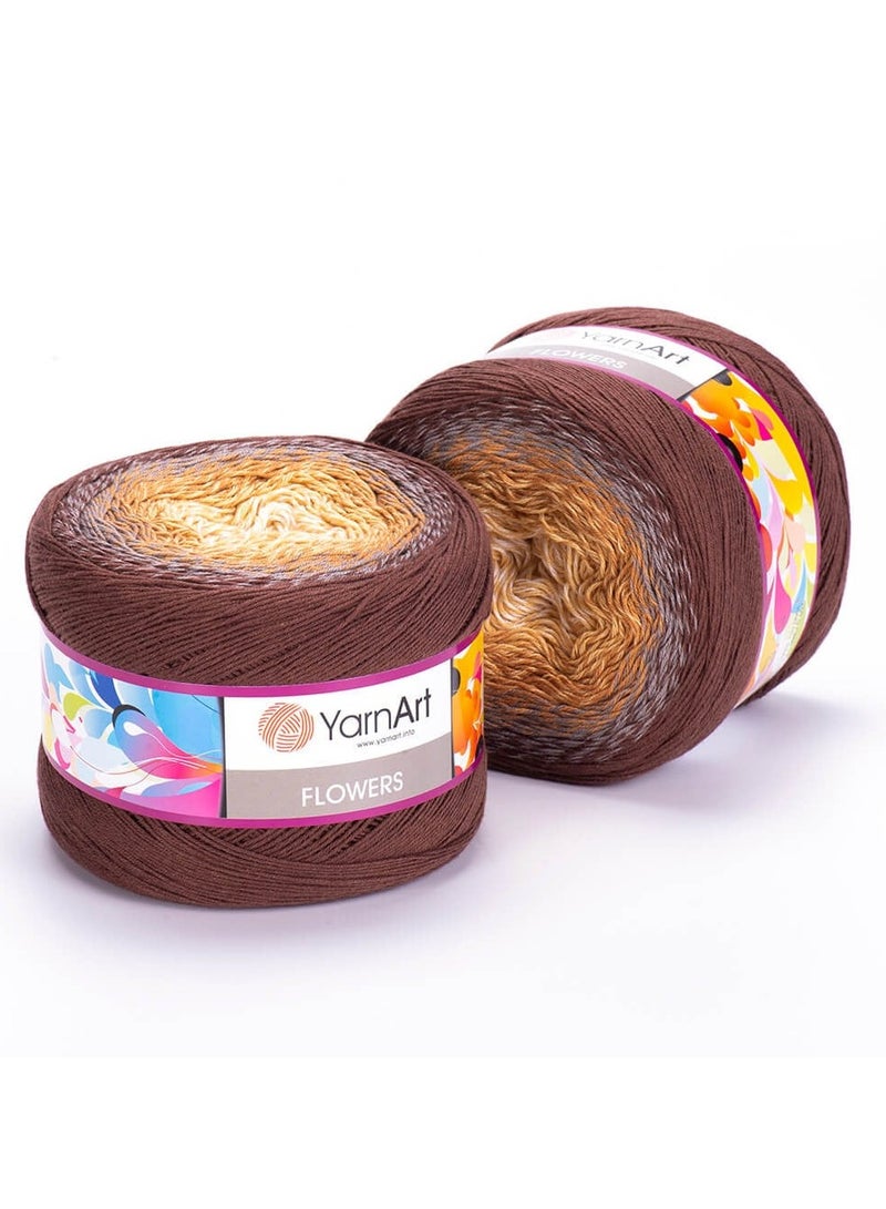 YarnArt 2 pieces Yarn Art Flowers Yarn - 284