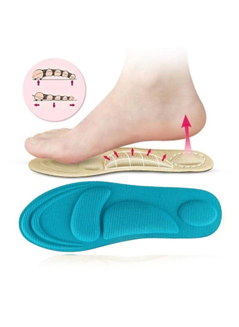We Happy 4D Foam Comfort Shoe Insole Help Against Foot Pain Cushioning Metatarsal Arch and Heel Support - Image 3
