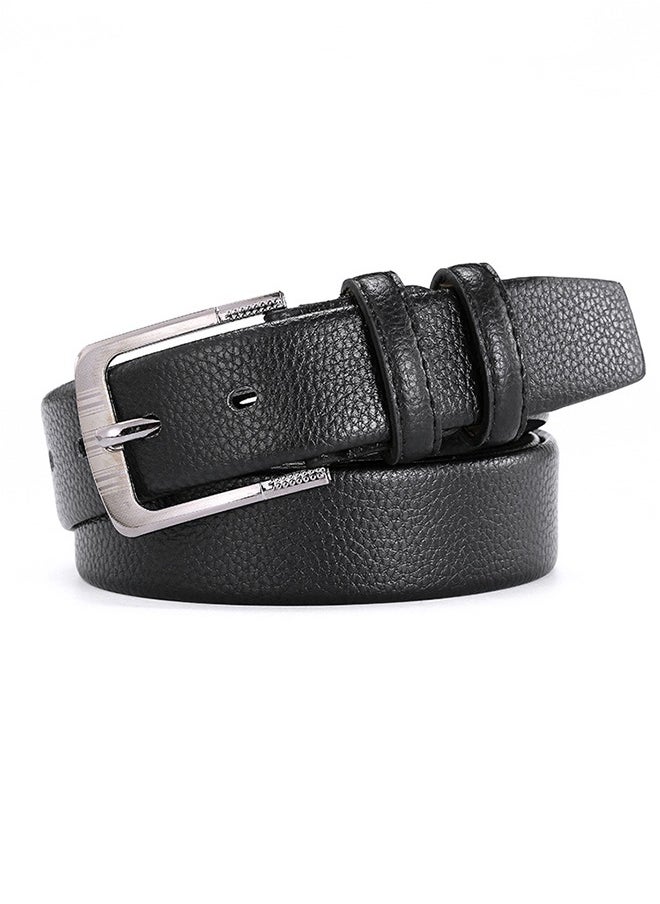 Generic Men's Belt, Stylish And Classic Design, Suitable For Work, Business And Leisure. Men's Formal Belt Black Jeans Belt  - Image 1