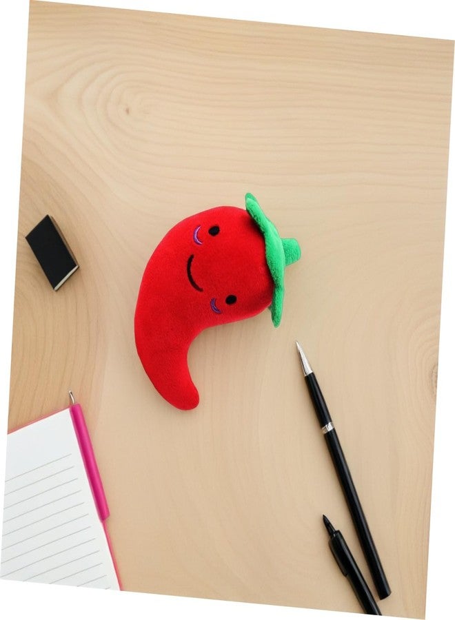 JOINPAYA 5Pcs Squeaky Dog Chew Toys Interactive Pet Sound Toys Chili Pepper Shape for Indoor Outdoor Pet Entertainment and Teething Training 4.72X1.96X1.18In - Image 4