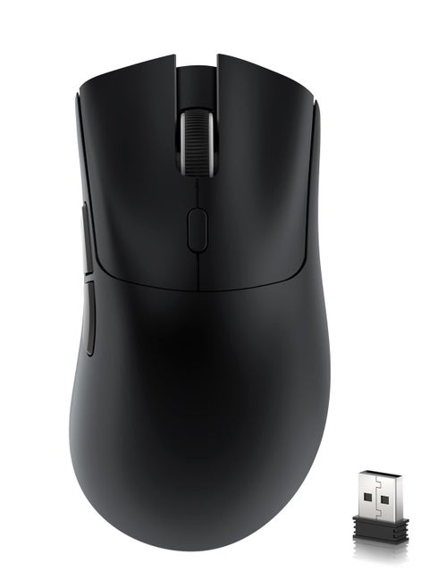 R1 Wireless Gaming Mouse, PAW3311 Optical Sensor 18K DPI, 59g Ultralight 2.4Ghz/BT/Wired Computer Mice for Win/Mac
