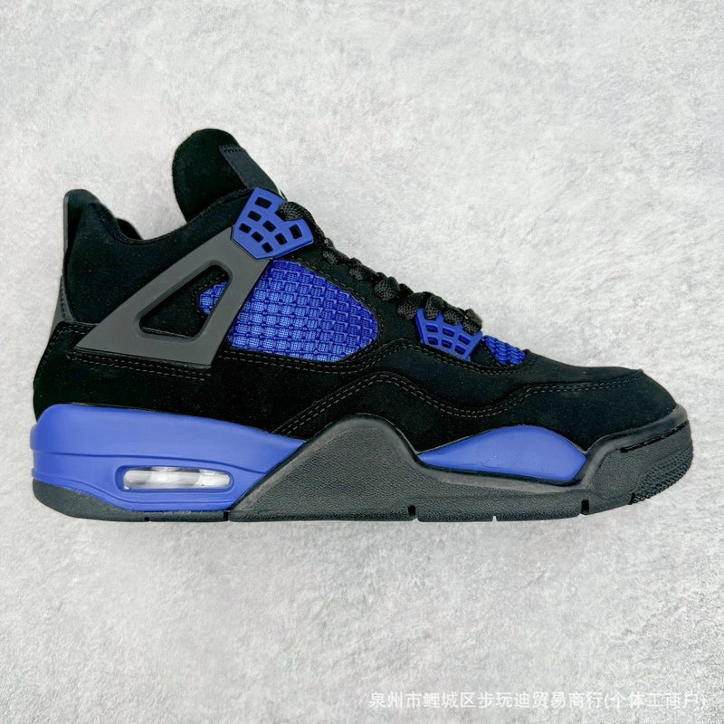 Putian Shoes Aj4 Sapphire Men''s and Women''s Breathable Sports Shoes Exclusive Supply of Jordan 4 Non-Slip Wear-Resistant Versatile Basketball Shoes - Image 3