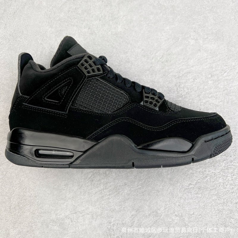 Putian Shoes Aj4 Sapphire Men''s and Women''s Breathable Sports Shoes Exclusive Supply of Jordan 4 Non-Slip Wear-Resistant Versatile Basketball Shoes - Image 4