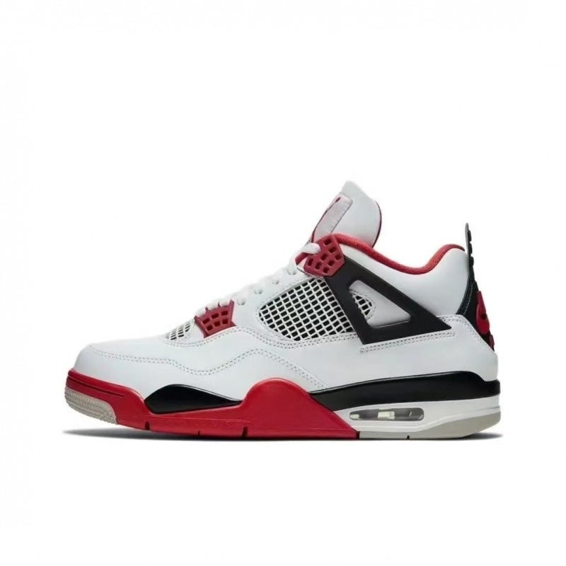 Putian Shoes Aj4 Sapphire Men''s and Women''s Breathable Sports Shoes Exclusive Supply of Jordan 4 Non-Slip Wear-Resistant Versatile Basketball Shoes - Image 1
