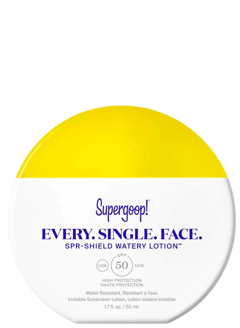 SUPERGOOP! Every. Single. Face. Watery Lotion SPF 50 - 50ml - Image 1