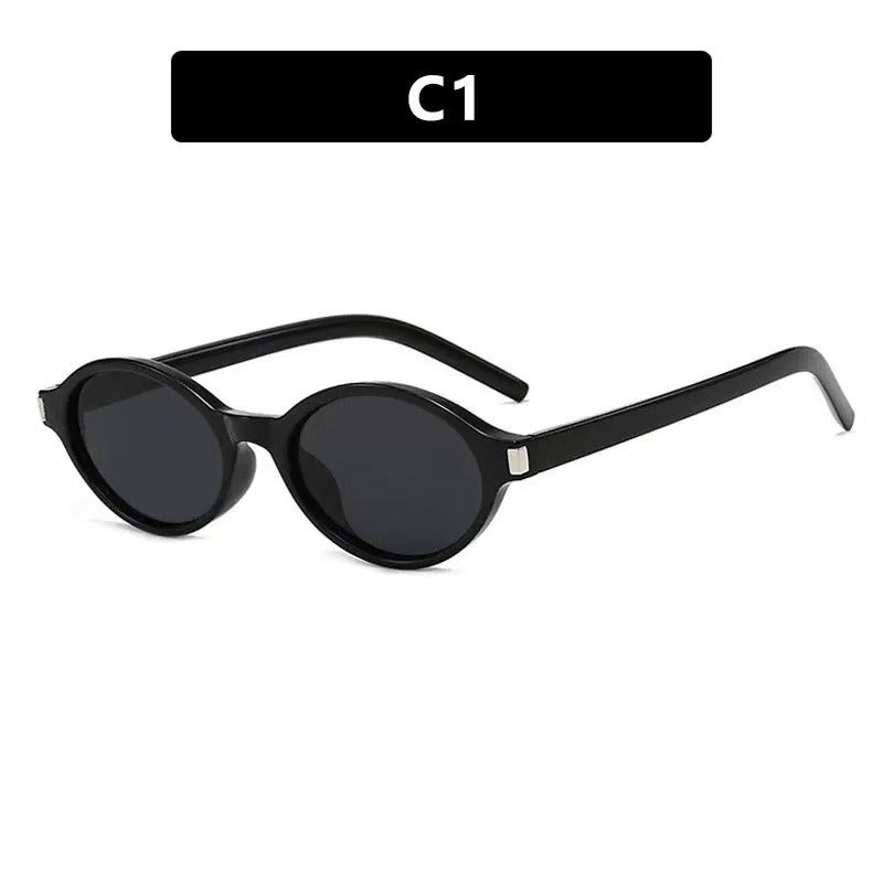Trendy Women's Sunglasses - Ins Style, Street Photography, Oval  Frame