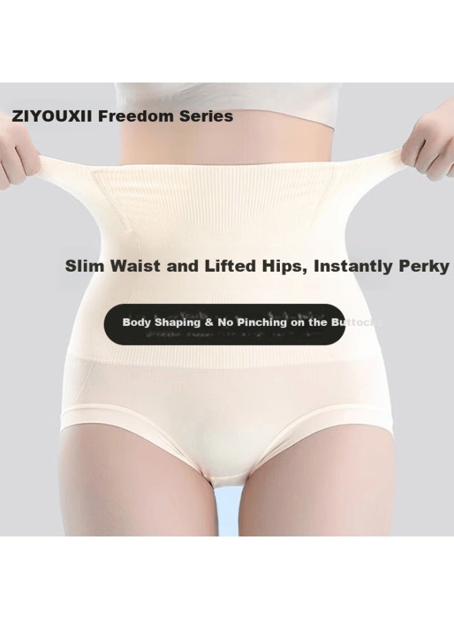 Liberal Ziyouxi Cloud Shaping High-waist Tummy Control Hip-lifting Women's Triangle Panties Postpartum Body Shaping Waist Slimming Shapewear Shorts - Image 1