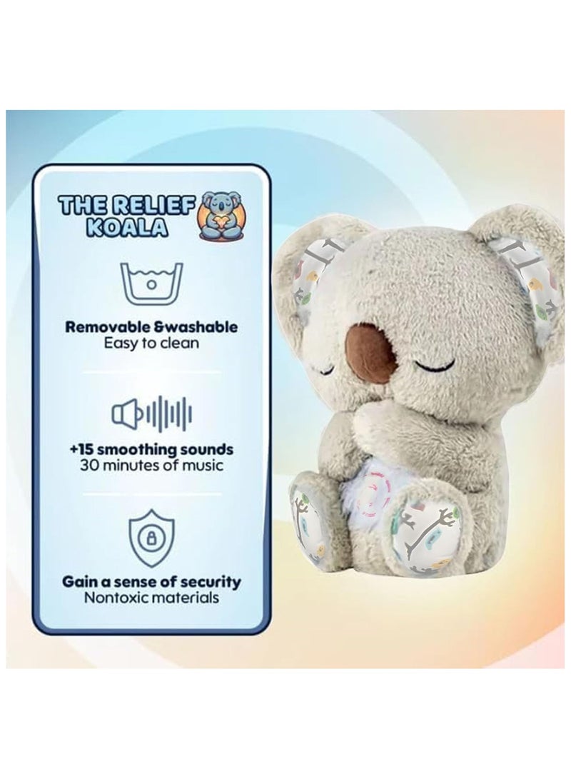 Anxiety Relief Koala - Anxiety Relief Plush Animal, for Anxiety Adults and Kids with Sensory Details Music Lights & Rhythmic Breathing Motion - Image 5