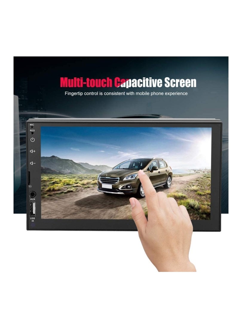 Car MP5 Player 7 Inch Car Stereo Radio HD MP5 Player Screen Bluetooth Radio 2din FM Wireless Remote Control with Touch Screen