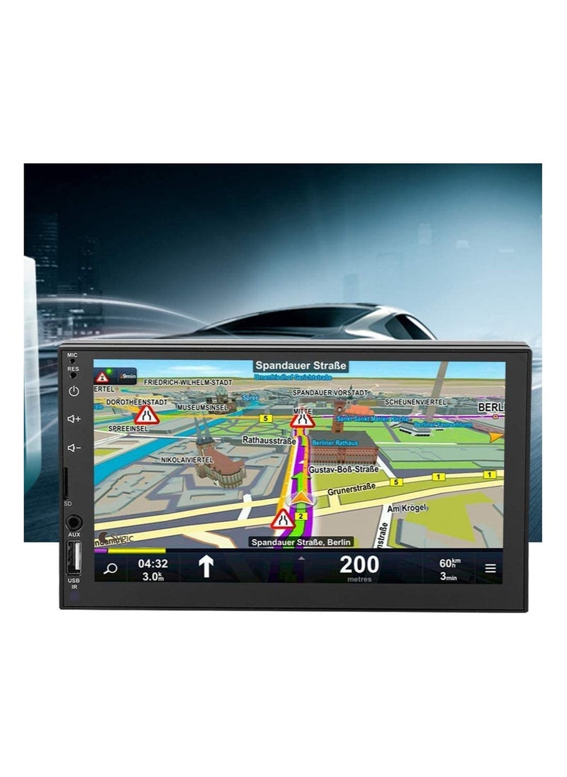 Car MP5 Player 7 Inch Car Stereo Radio HD MP5 Player Screen Bluetooth Radio 2din FM Wireless Remote Control with Touch Screen