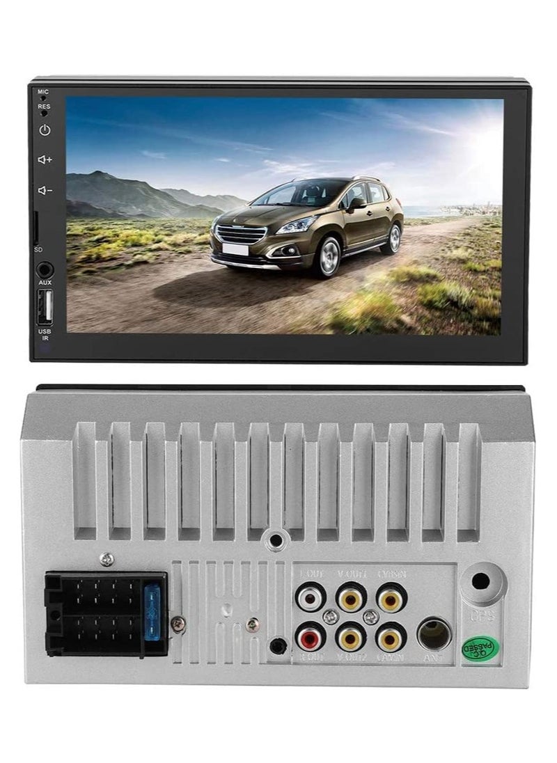 Car MP5 Player 7 Inch Car Stereo Radio HD MP5 Player Screen Bluetooth Radio 2din FM Wireless Remote Control with Touch Screen