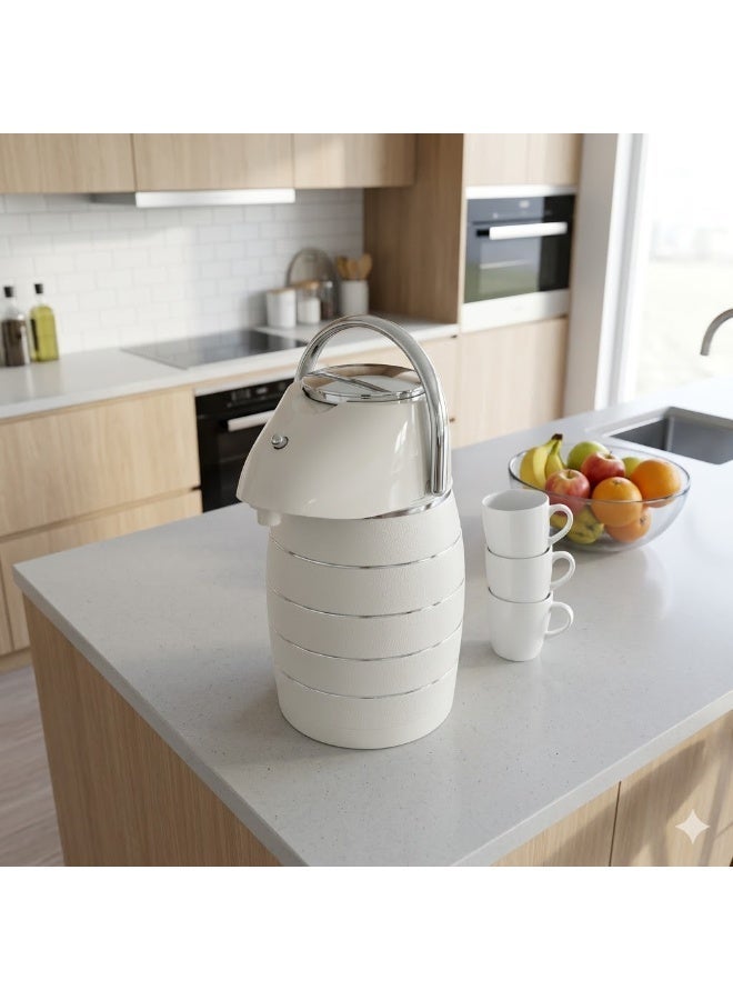 Lavin vaccum flask 2.5Liter Airport / Glass Inner Thermos /Long Heat Retention / Hot&Cold /HB - Image 1