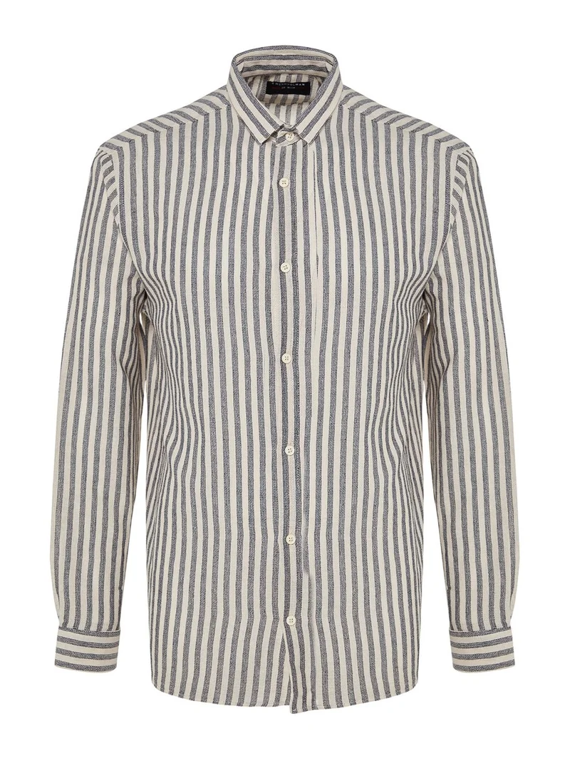 trendyol Striped Regular Fit Shirt