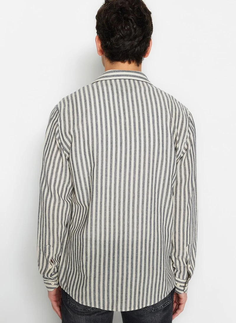 trendyol Striped Regular Fit Shirt