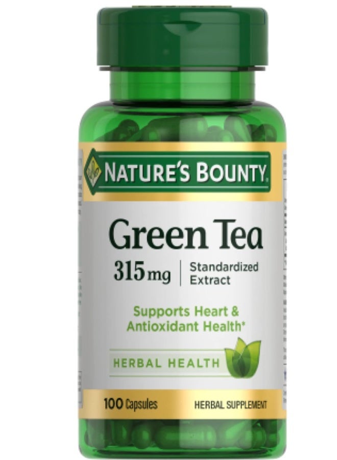 general Nature's Bounty Green Tea Capsules 315 Mg 100s - Image 1