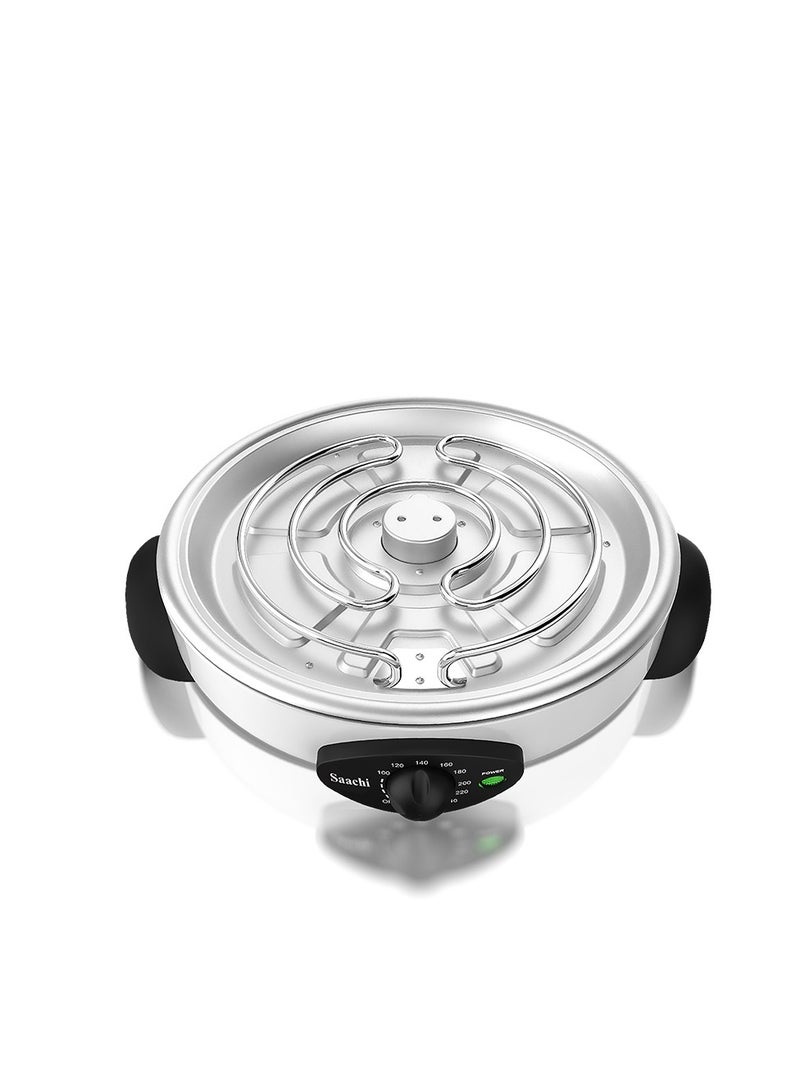 Saachi 3 In 1 Crepe / Grill / Pancake Maker 1500 W NL-3M-1864-WH White/Black - Image 1