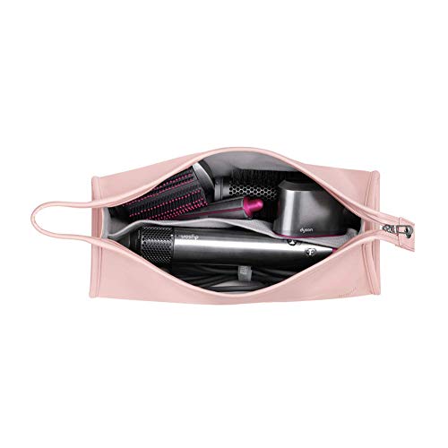 BUBM Travel Storage Bag Compatible with Dyson Airwrap Styler, Shark Flexstyle Air Styling & Drying System, Portable Carrying Case Organizer for Airwrap Styler and Attachments,Pink - Image 1