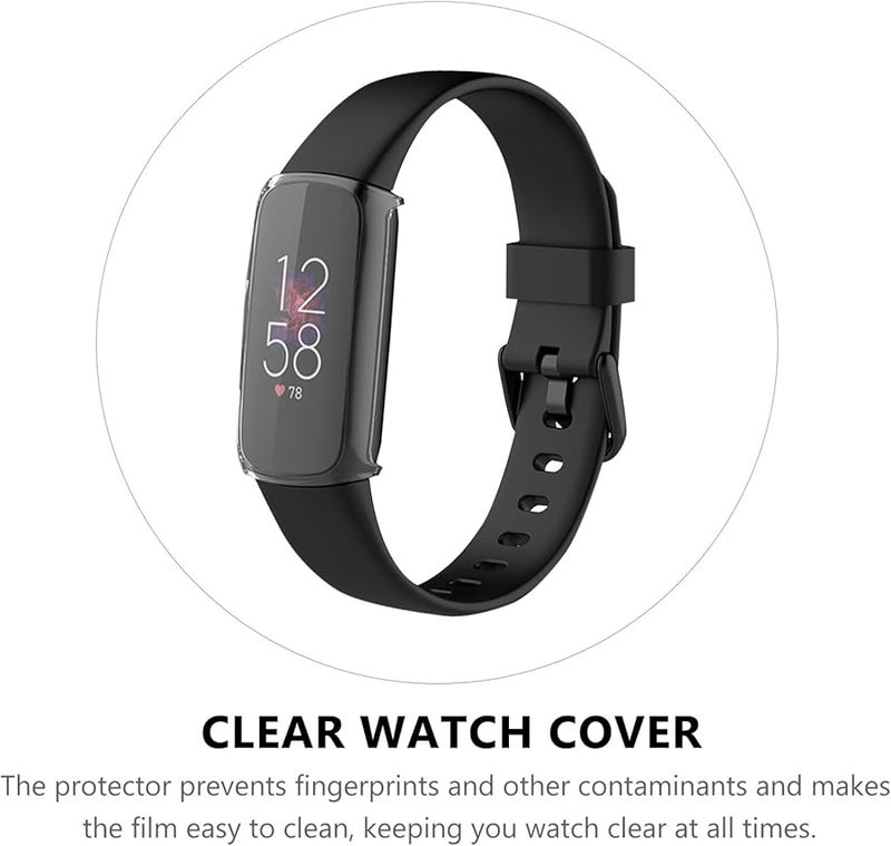 NOLITOY 2 Pack Black TPU Smartwatch Case Full Protection Lightweight Scratch Resistant - Image 3