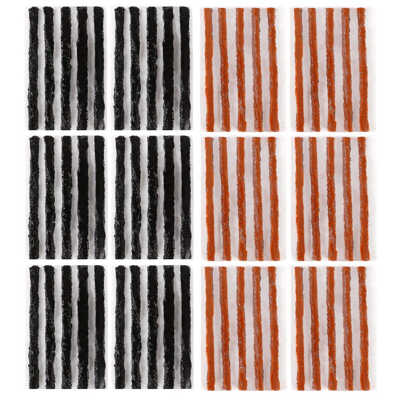 PUIBERS 60 Pcs Tire Repair Plugs Tire Repair Gum for Tubeless PunctureTires Strings Rubber Plug Tool for Car RV SUV ATV Motorcycle TruckTractor - Image 3