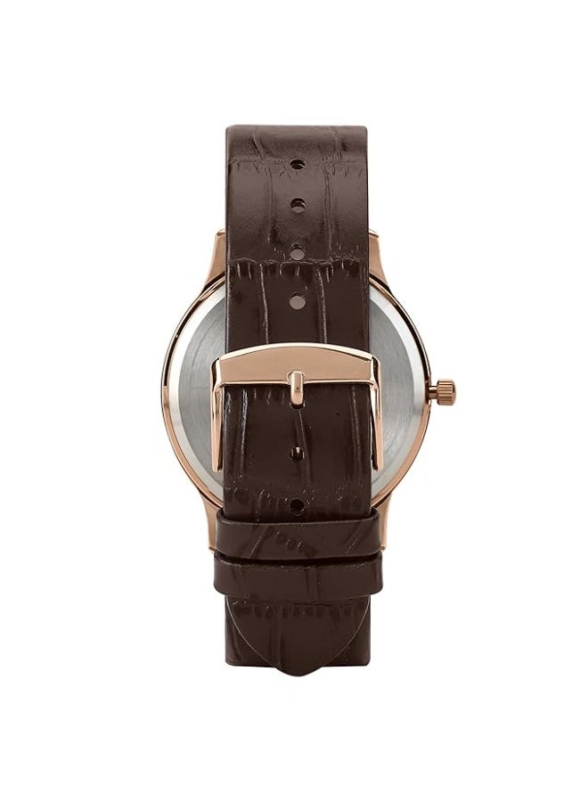 TIMEX Analog Watch for Men with Round Dial & Water Resistant Man's Wrist Watches - Image 4