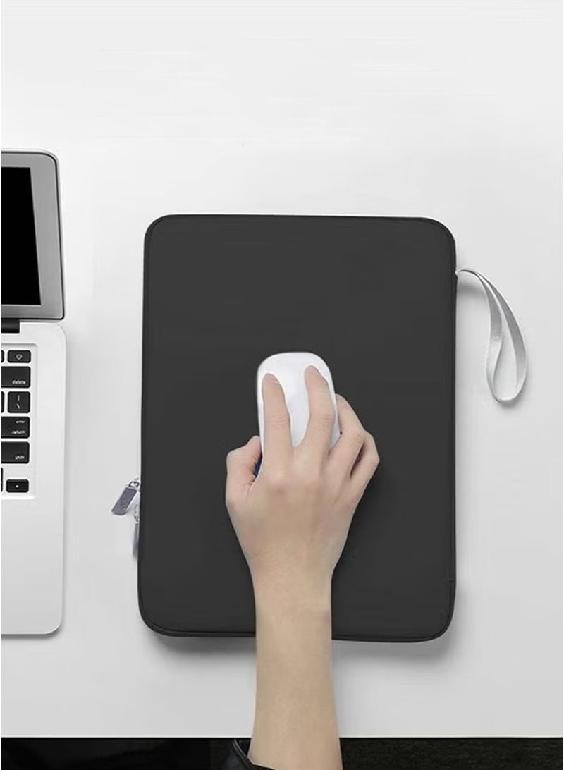 حقيبة أكمام اللوح المغطاة لـ iPad 11.5-12.9 بوصة ، iPad Pro ، iPad Air وغيرها من الأجهزة اللوحية ، الأسود. - Image 4