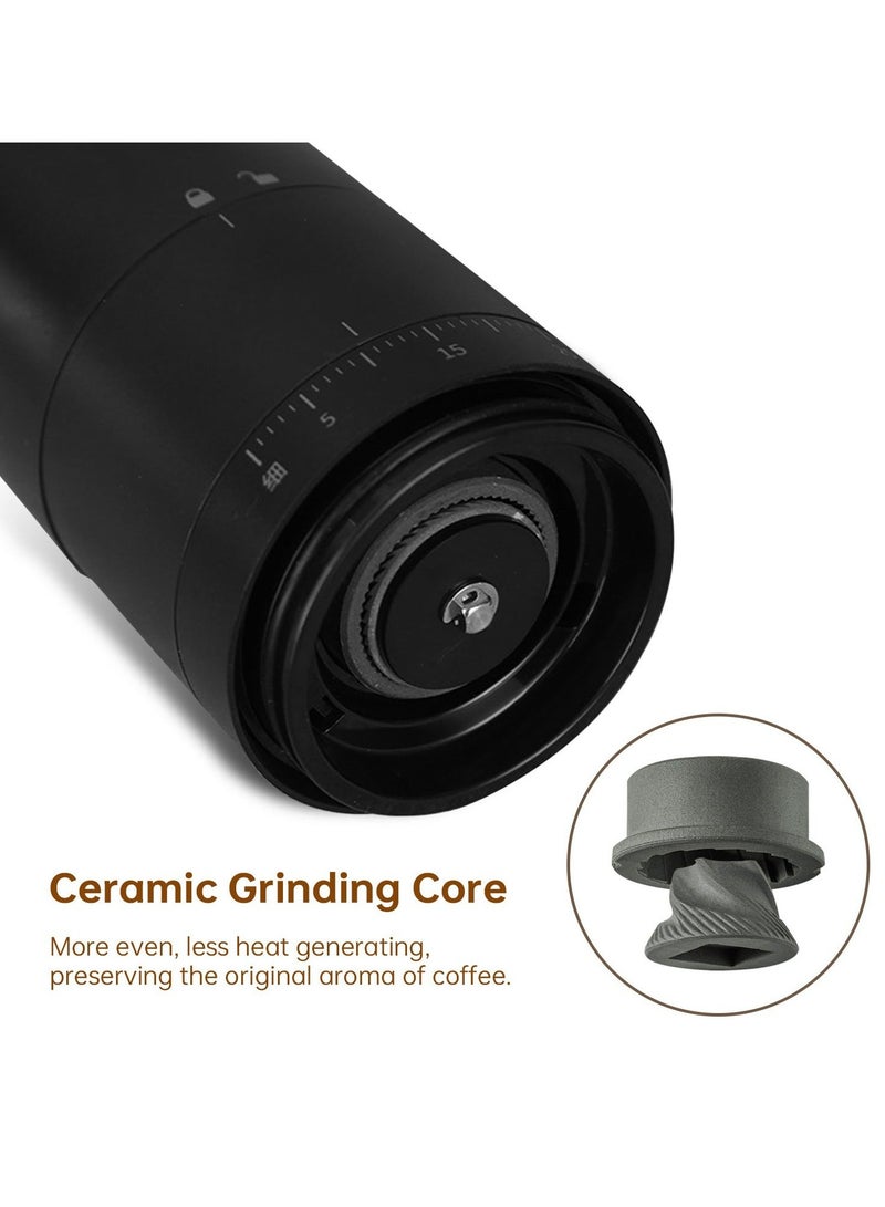 Goldfish Portable Electric Coffee Grinder Black - Image 4