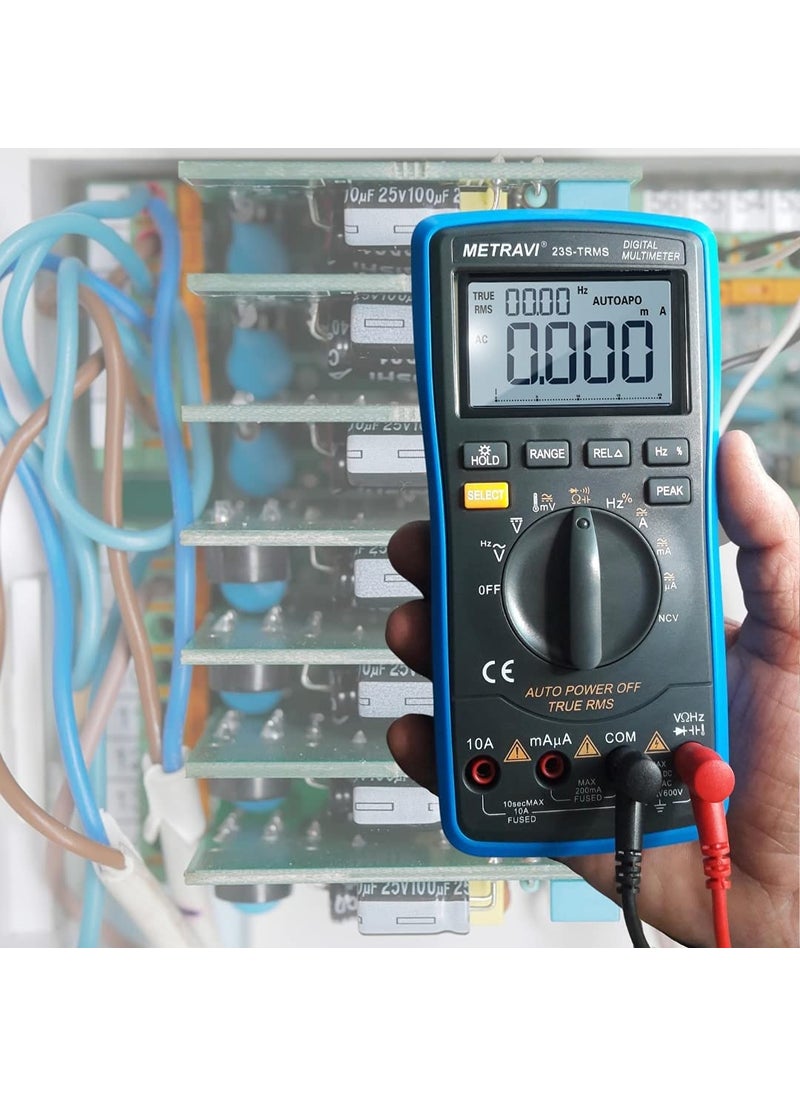 METRAVI Metravi 23STRMS Digital TRMS Multimeter 20000 Counts  - Image 5