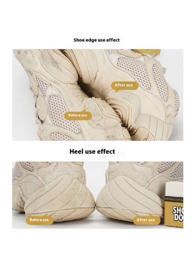 2 قطعة العناية بالأحذية تنظيف ممحاة فرشاة أحذية محمولة مزيل للبقع ممحاة ، لا حاجة للمياه ، يسهل حملها وتخزينها ، للأحذية الرياضية النظيفة ، الأحذية ، الأحذية - Image 4