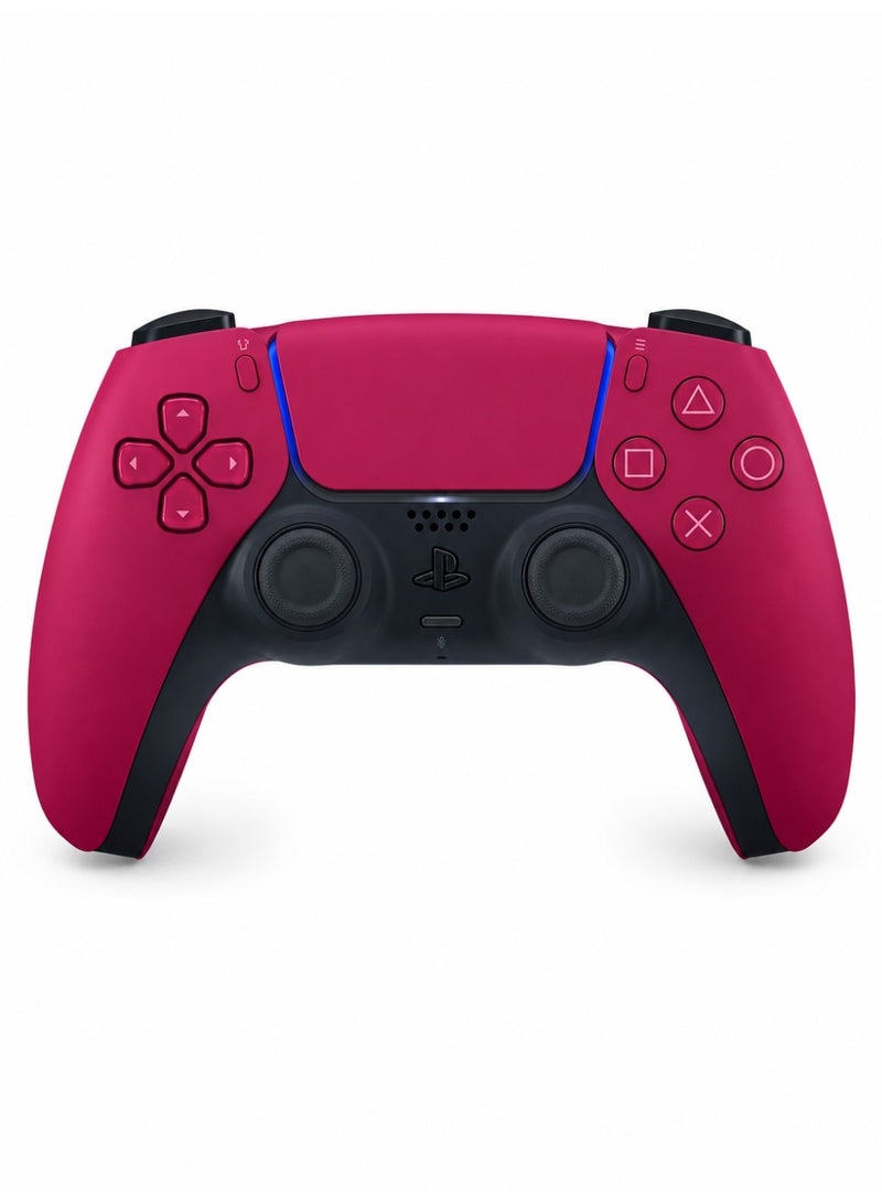 وحدة تحكم لاسلكية DualSense لجهاز PlayStation 5 – أحمر بركاني، مشغلات تكيفية، ردود فعل لمسية، ميكروفون مدمج، شحن USB-C - Image 1