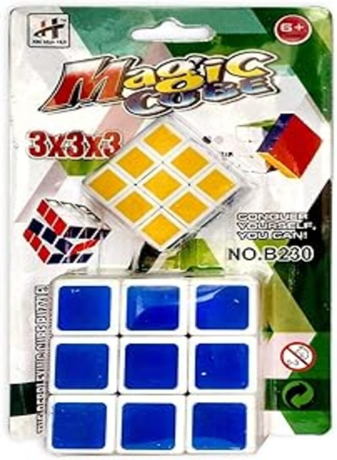 Magic Cube Magic 2in1 Rubik cube3x3x3 (1 Big & 1 Small)