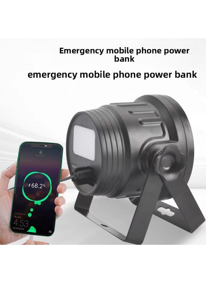 Generic Ruiying Multifunctional Outdoor Work Lamp Portable Maintenance Long Endurance Long-range Emergency Lamp Type-C Fast Charging Portable Lamp-Color:Ws-308 (built-in Lithium Battery 3000 Mah)  - Image 3