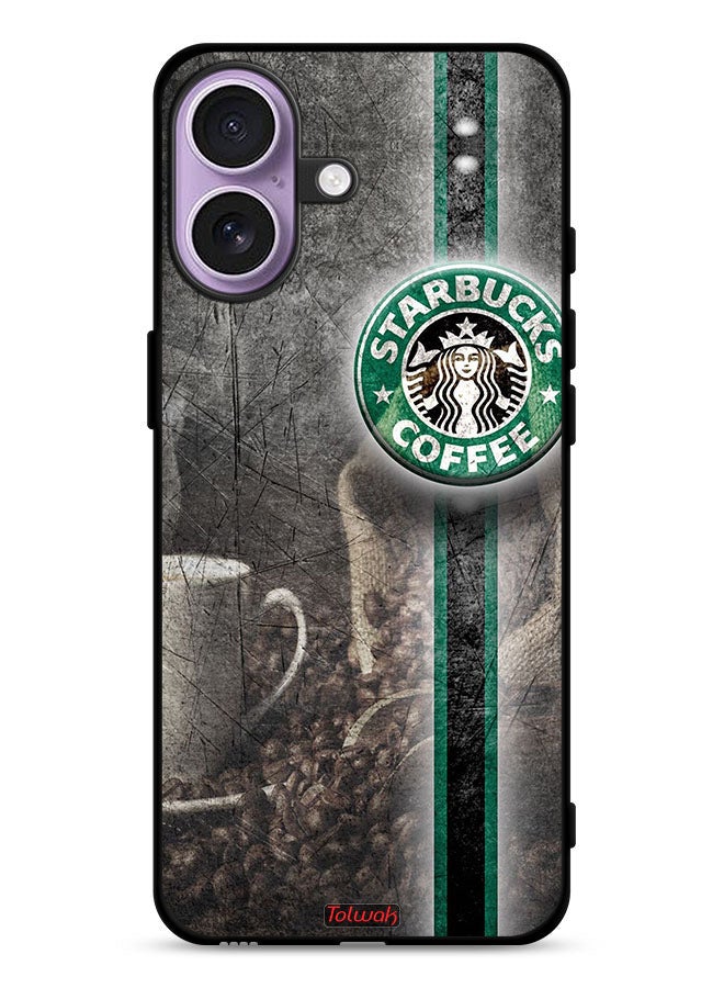 Tolwak Apple iPhone 17 Protective Case Cover Coffee Art - Image 1