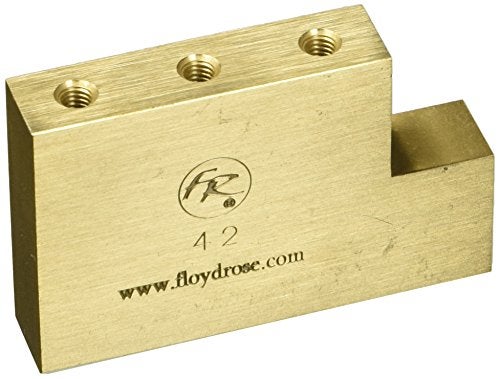 Floyd Rose جسر جيتار كهربائي فلويد روز بلوك نحاسي سمين (FROFTBL42) - Image 5