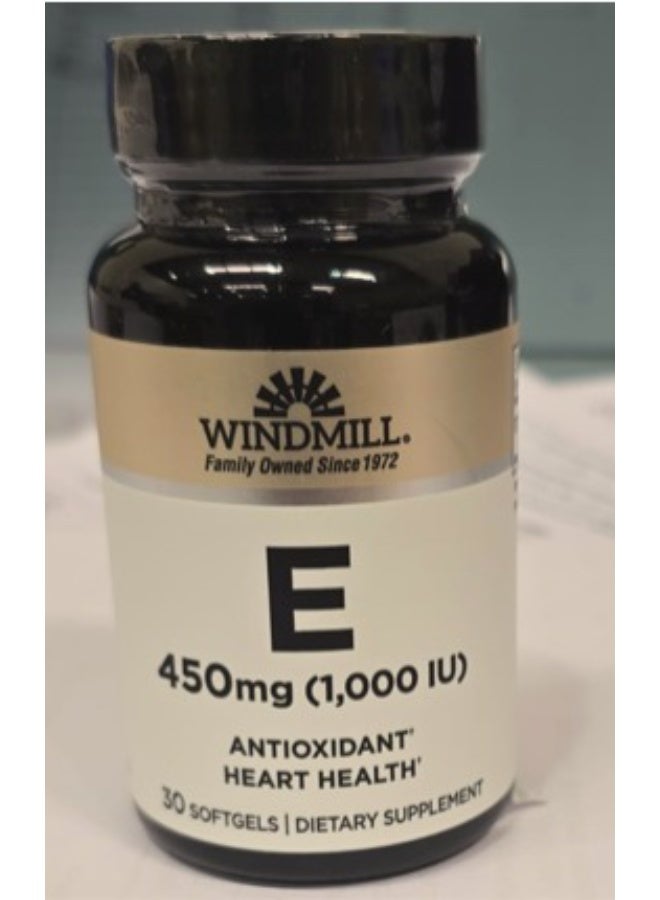 Vitamin E 1000 Softgels 30s