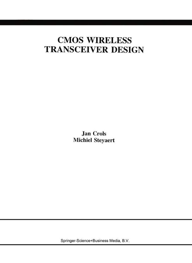CMOS Wireless Transceiver Design 