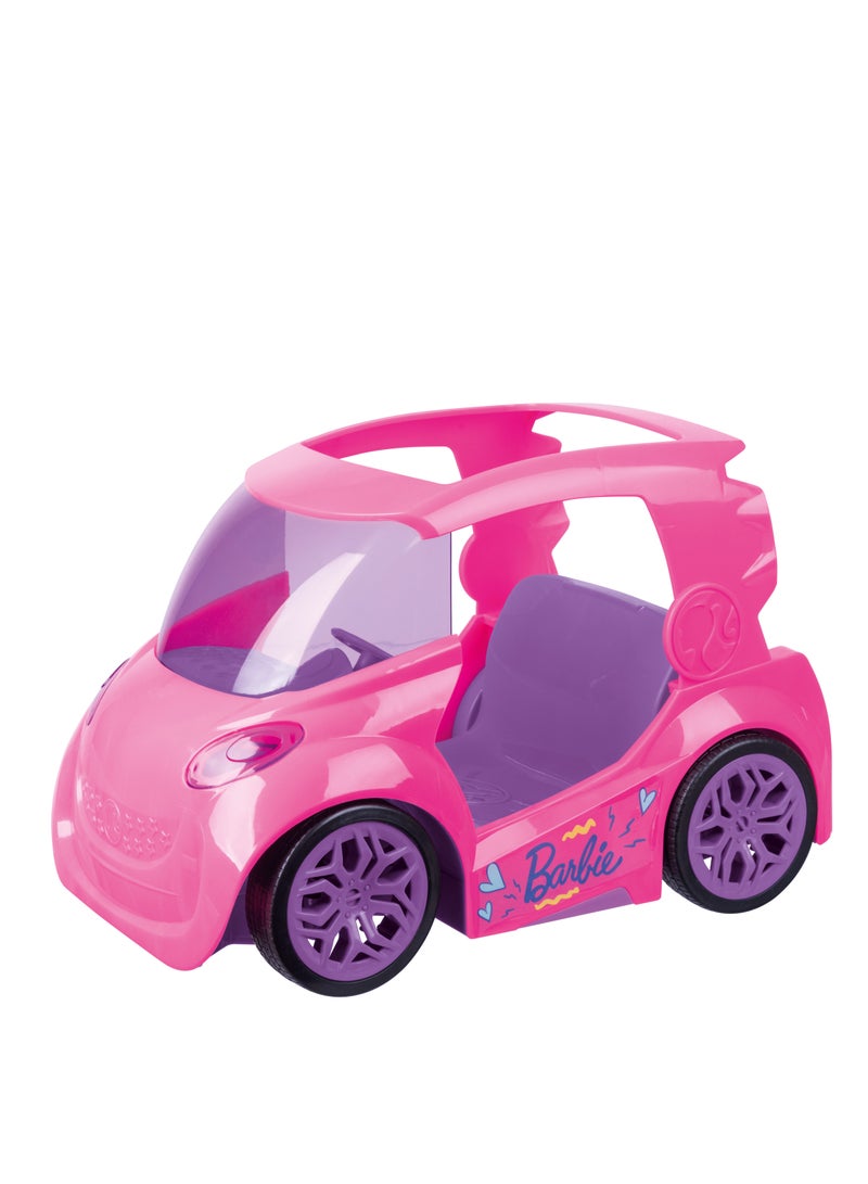 MONDO Barbie Remote Control City Car 2.4Ghz, Battery Operated | Toy Vehicle | Gift for Kids - Image 1