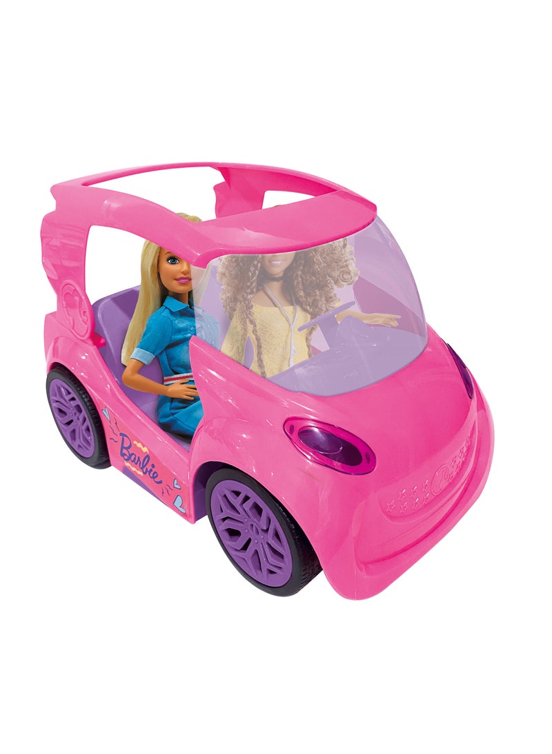 MONDO Barbie Remote Control City Car 2.4Ghz, Battery Operated | Toy Vehicle | Gift for Kids - Image 3