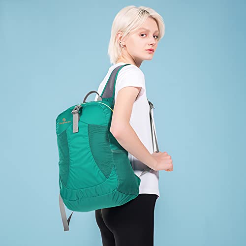 sinotron Lightweight Packable Backpack,Small Foldable Hiking Backpack Day Pack for Travel Camping Outdoor Vacation(Green) - Image 4