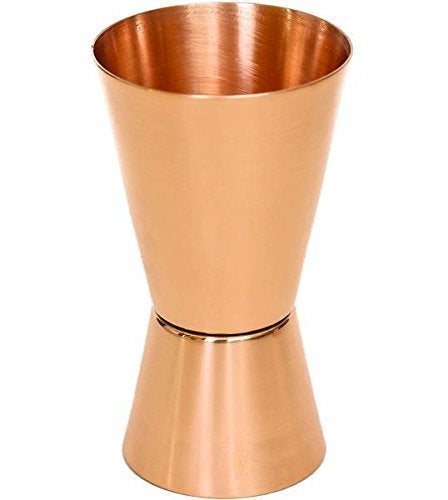 NJ OVERSEAS NJ Pure Copper Jigger, Premium Handmade Vintage Model 15-30 ml Gift Item: 01 Pc. - Image 1