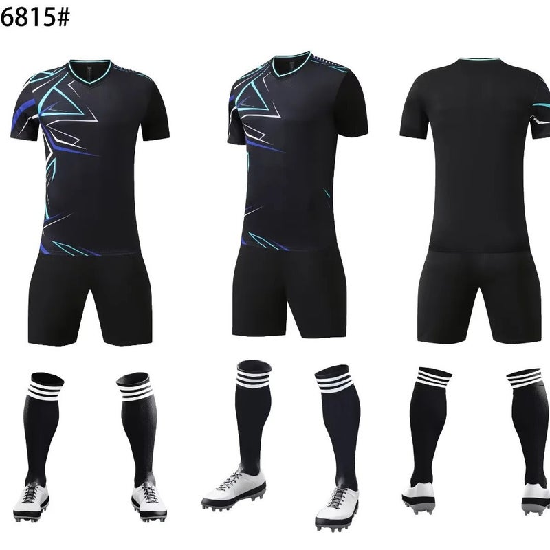 Extremely Fast Football Game Uniforms For Adults And Children Short-Sleeved Training Suits Summer Breathable Quick-Drying Jerseys Sportswear - Image 5