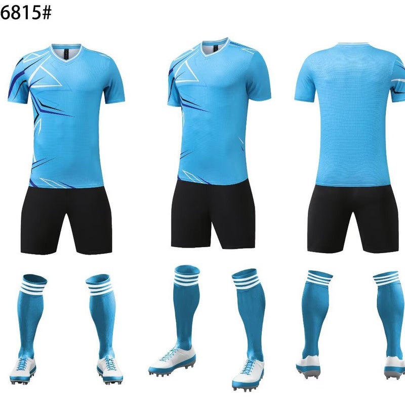 Extremely Fast Football Game Uniforms For Adults And Children Short-Sleeved Training Suits Summer Breathable Quick-Drying Jerseys Sportswear - Image 4