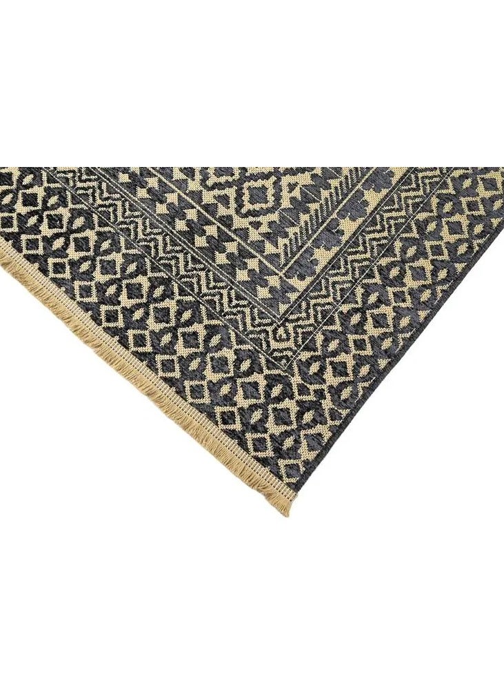 Alkaffary SOFI rug by Alkaffary with a special vibe that matches your carpet decor, 2.00x2.90, Charcoal  - Image 2