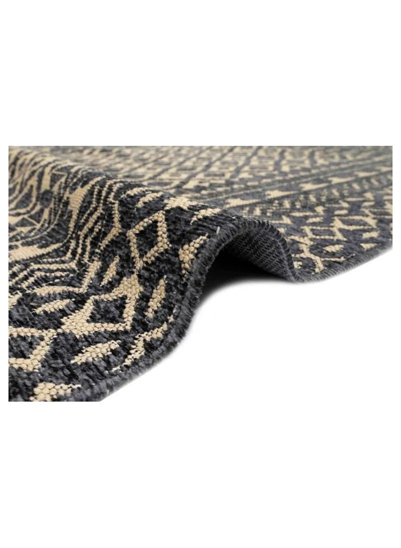 Alkaffary SOFI rug by Alkaffary with a special vibe that matches your carpet decor, 2.00x2.90, Charcoal  - Image 4