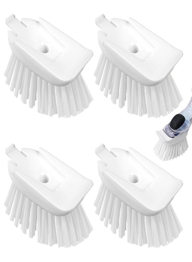 RIMAY New Brush Refills for OXO New Soap Dispensing Dish Brush - 4 Pack Dish Brush Cleaning Soap Dispensing Head Replacement for Scrubber - Image 1